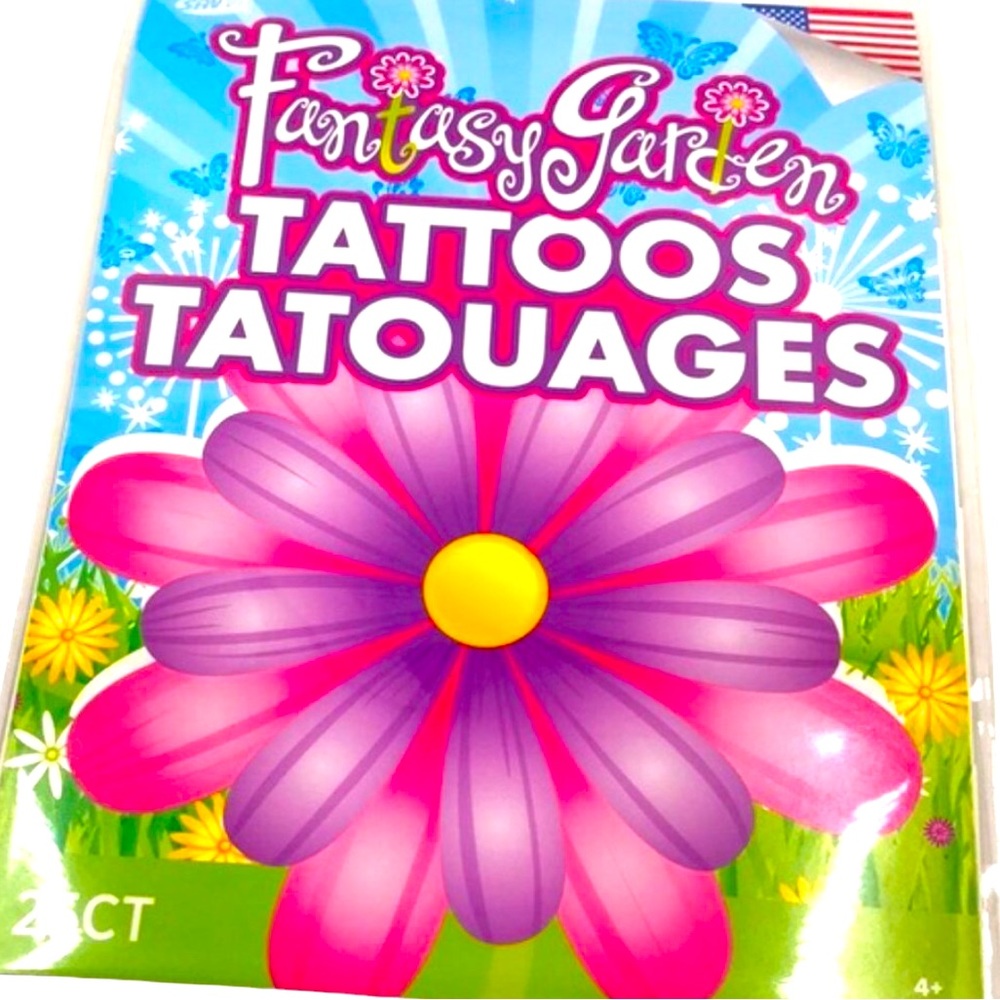 Savvi Fantasy Garden Tattoos Tatouages 25 CT